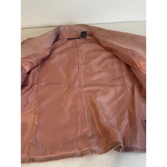 Liz Claiborne Women's Suede Blazer Jacket Size 10 Petite - Picture 4 of 10